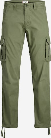 Regular Pantaloni cu buzunare 'Drake Zack' de la JACK & JONES pe verde: față