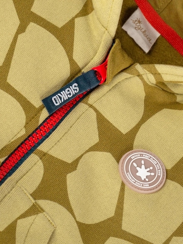 SIGIKID Sweat jacket 'Sweatjacke Dino Fun' in Green