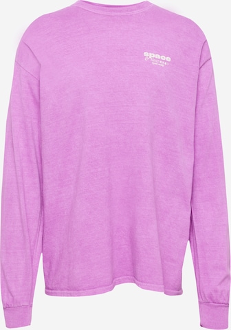BDG Urban Outfitters - Camisa 'INTUITION' em roxo: frente