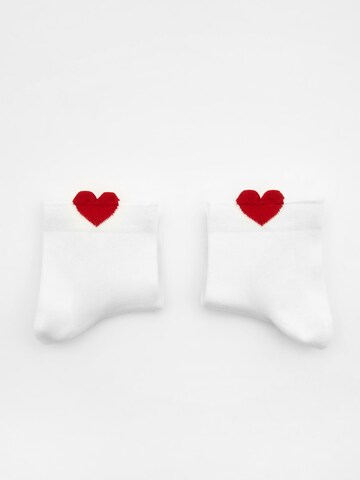 Pull&Bear Socks in White
