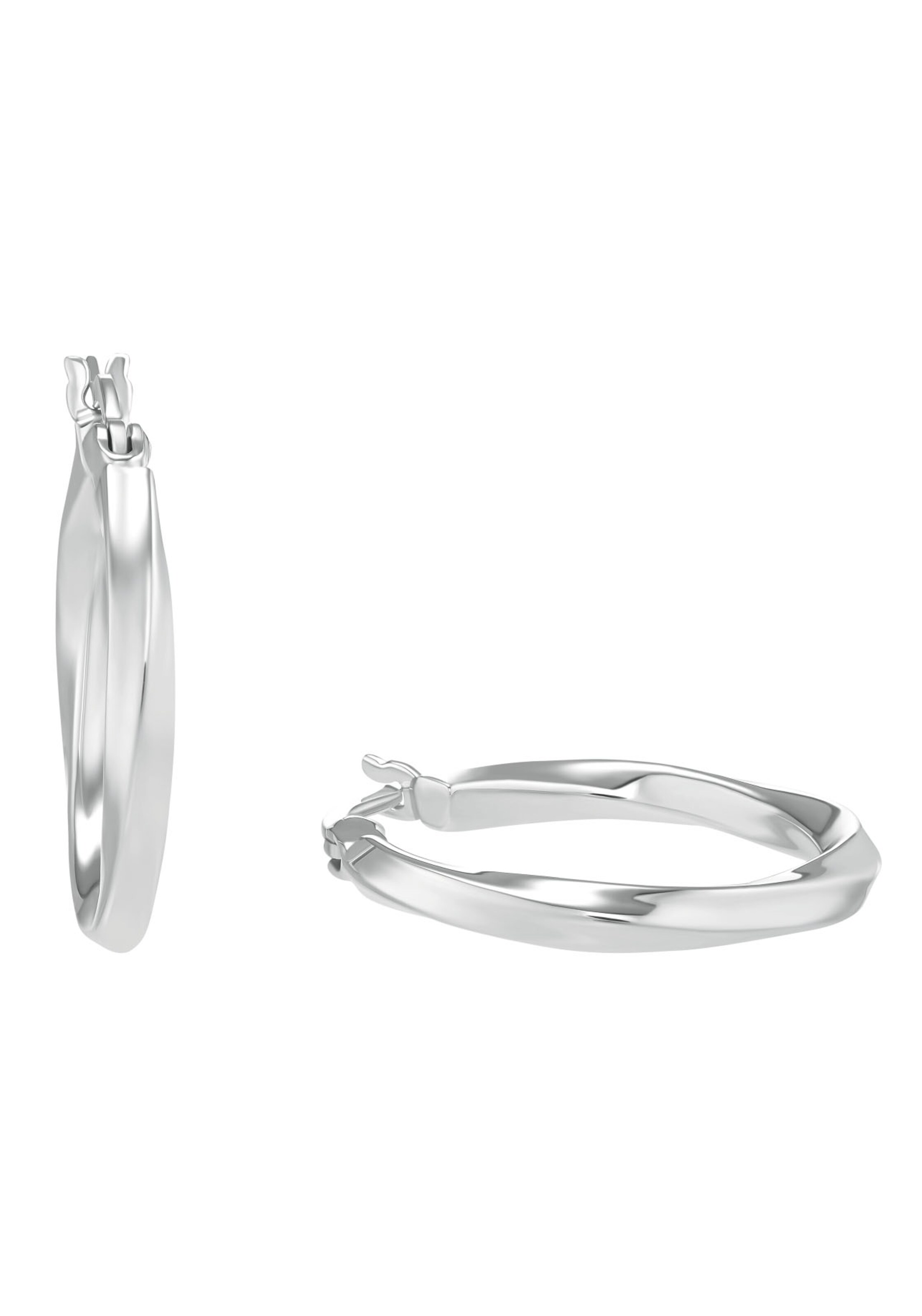 AMOR Ohrringe in Silber: Vorderseite