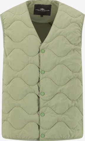 FYNCH-HATTON Weste in Grün: Vorderseite