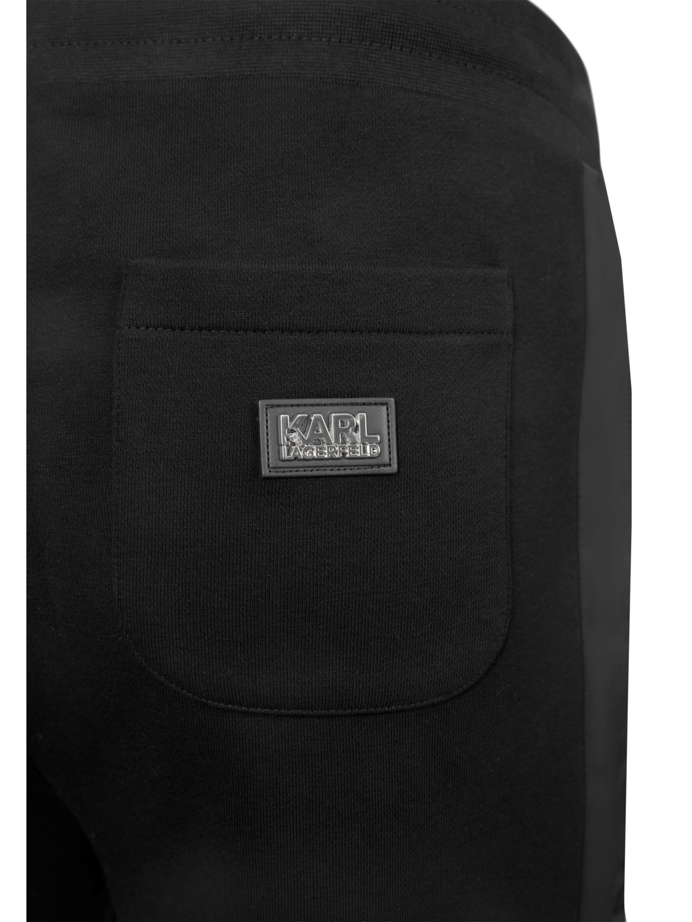 Karl Lagerfeld Regular Broek ' 705006 ' in Zwart