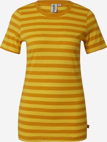 T-shirt 'My' Danefae en jaune : devant