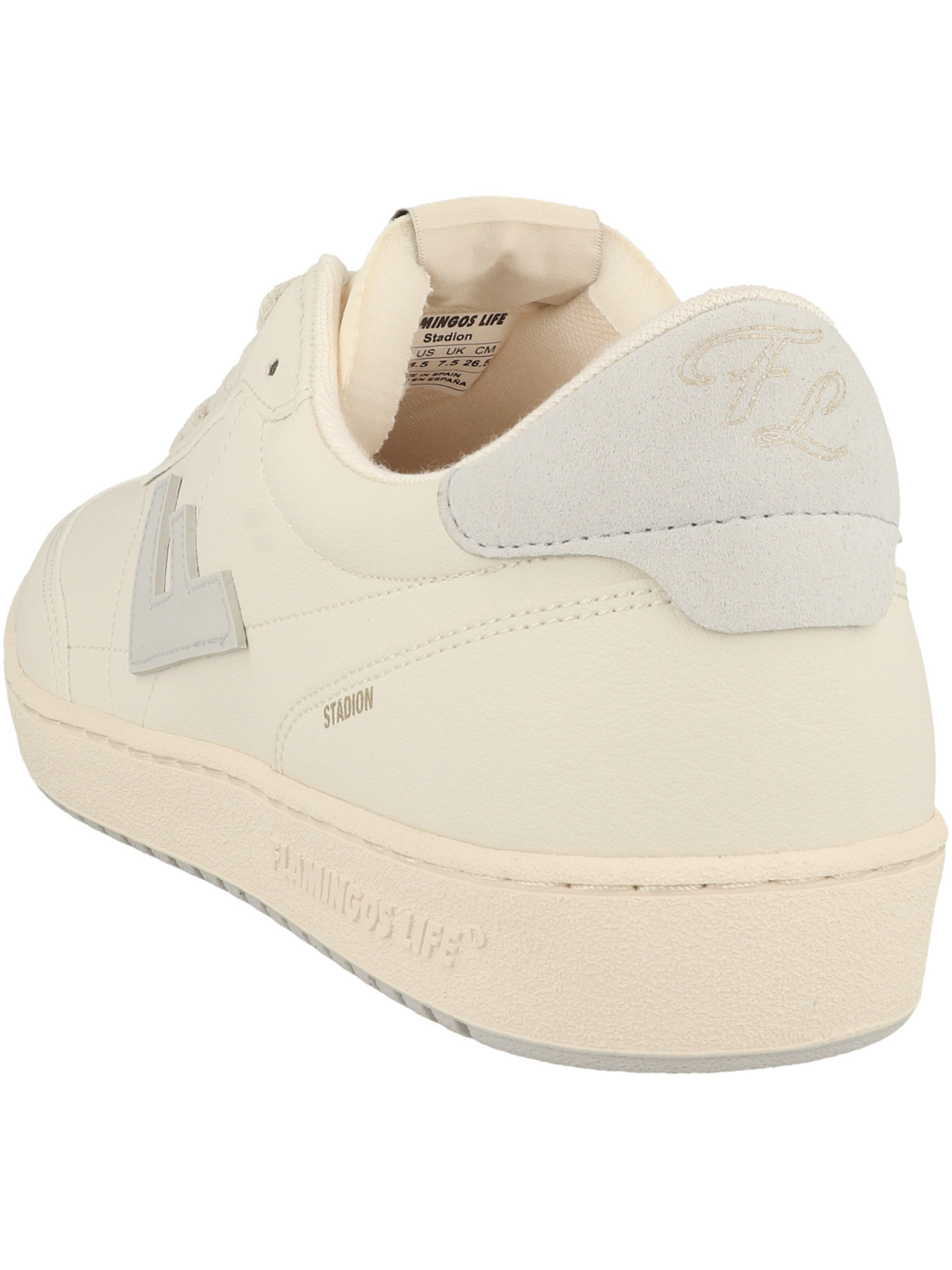 Baskets basses 'Stadion' Flamingos Life en beige