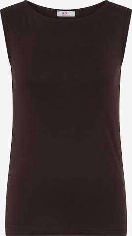 FLASHLIGHTS Top in Braun: Vorderseite
