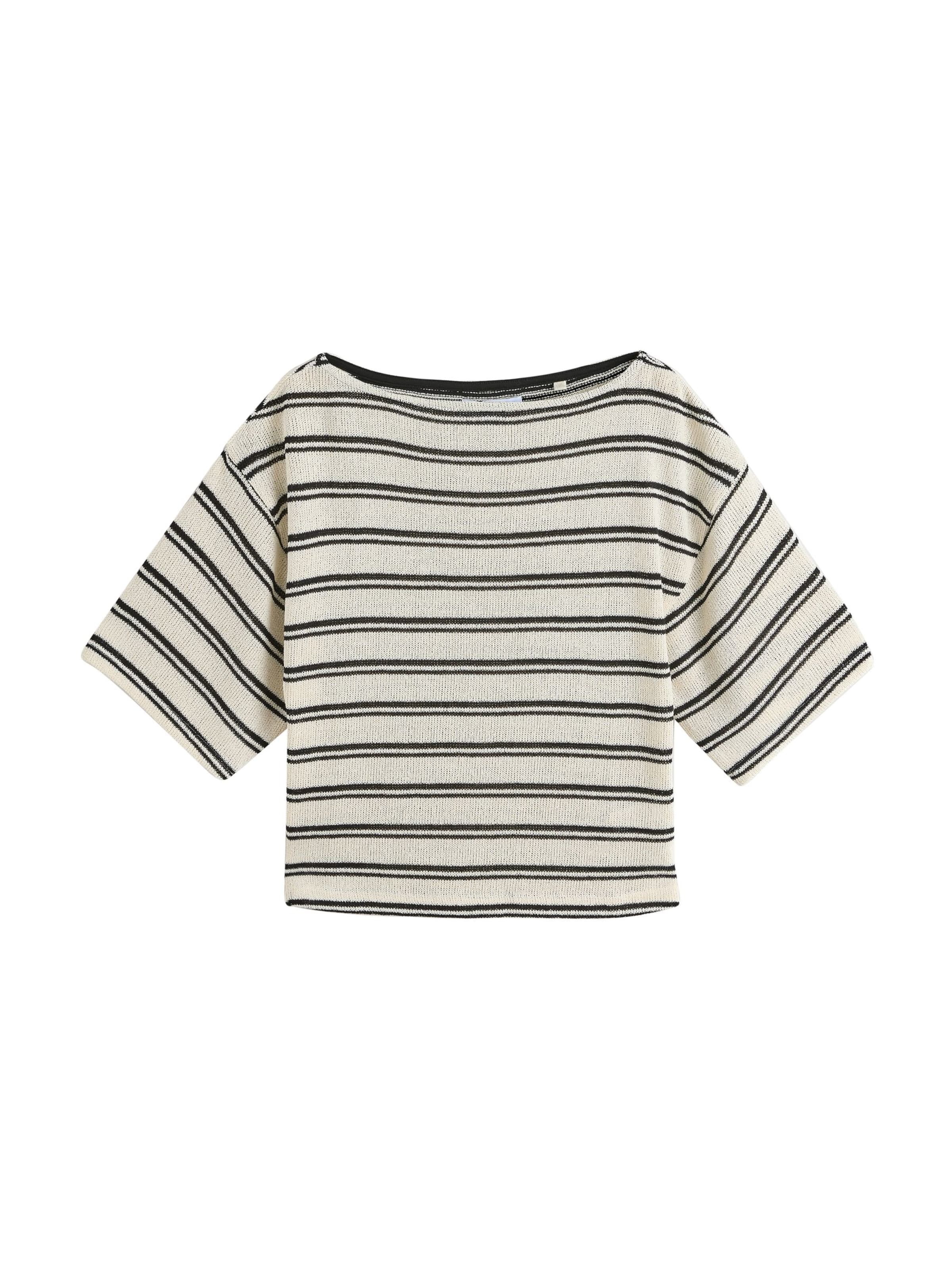 Next Pull-over en écru / noir, Vue avec produit