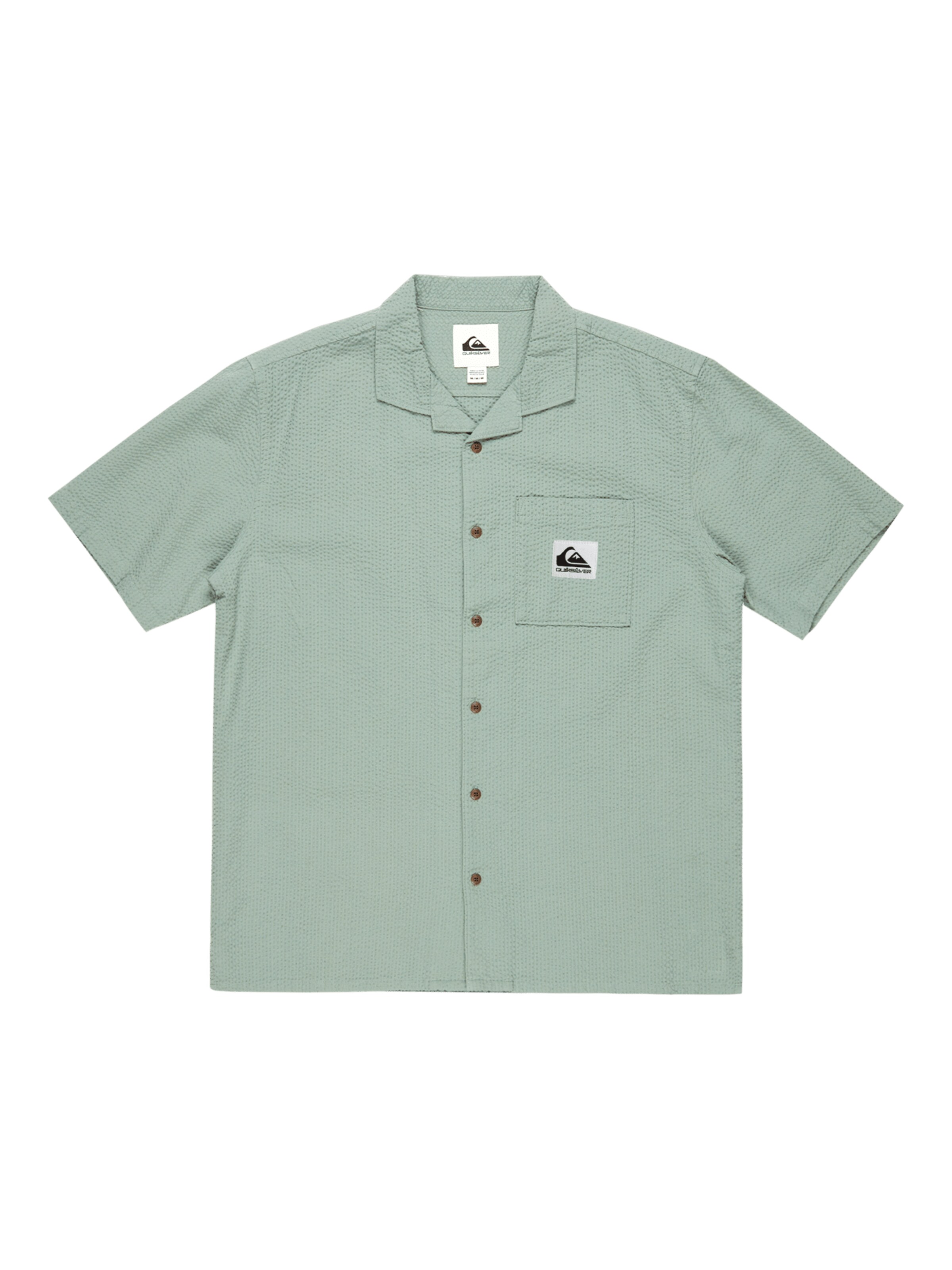 QUIKSILVER Overhemd 'Heartbeat' in de kleur Mintgroen, Productweergave