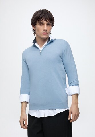 MOS MOSH Pullover 'MMGAdam' in Blau