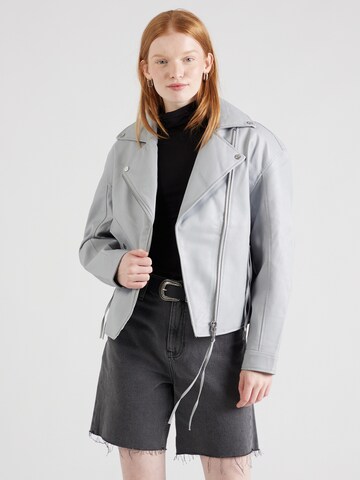 UNITED COLORS OF BENETTON Between-Season Jacket in Grey: front