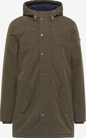 DreiMaster Vintage Winter coat in Green: front