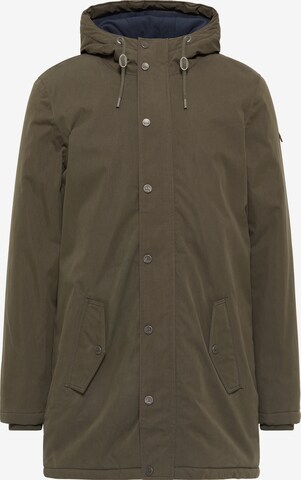DreiMaster Vintage Zimný kabát - Zelená: predná strana