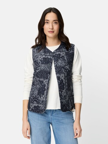 CAMEL ACTIVE Vest in Blue: front