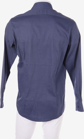 SAND COPENHAGEN Button Up Shirt in L in Blue