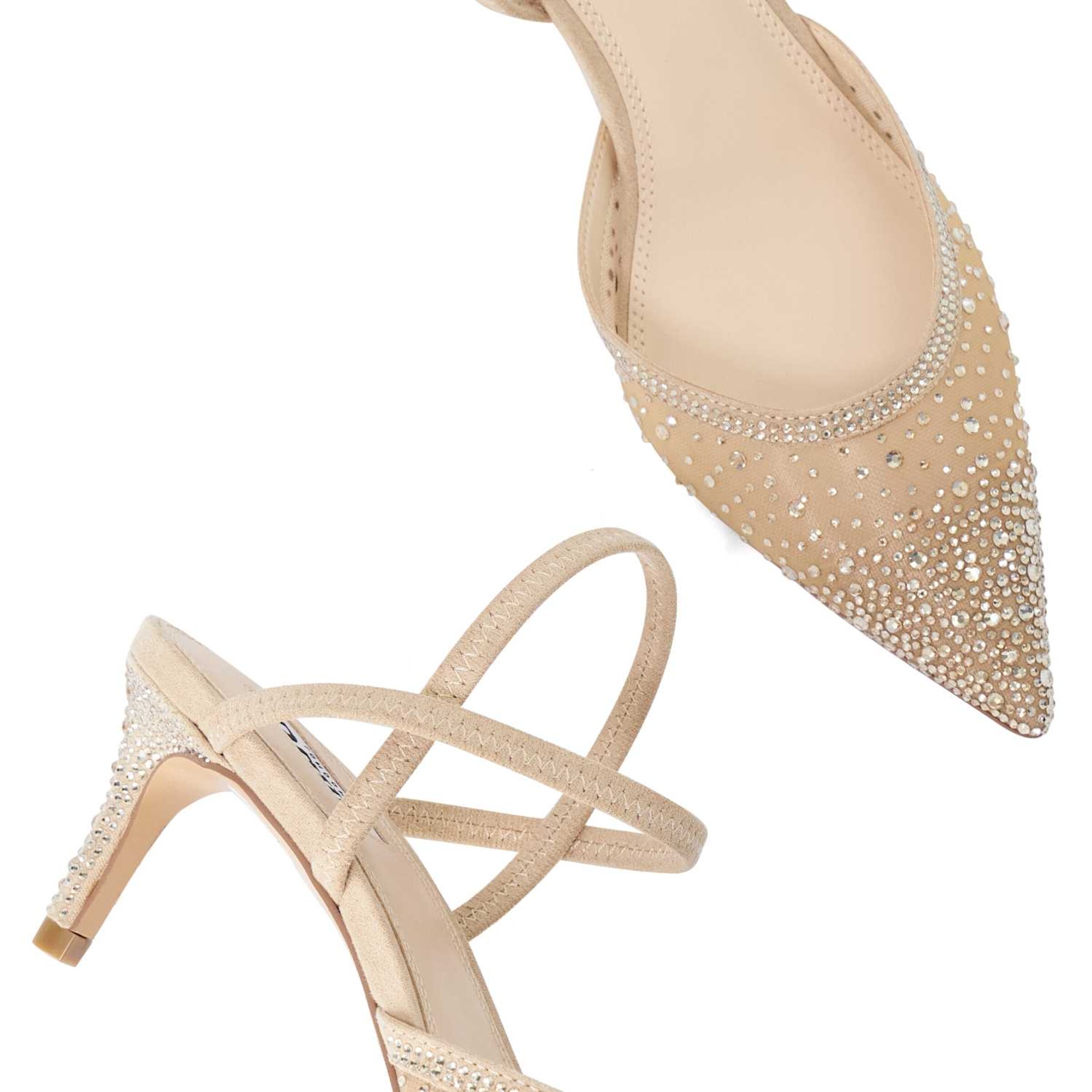 Dune LONDON Slingpumps 'Charismatic' in Beige