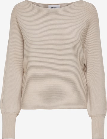 ONLY Pullover 'Adaline' in Beige: predná strana