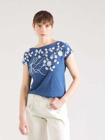 T-shirt 'GRIETA' Lauren Ralph Lauren en bleu : devant