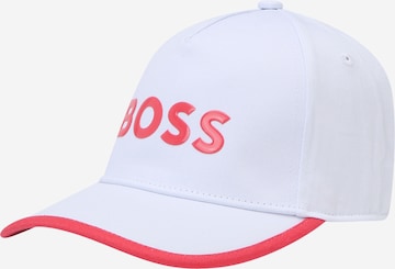 BOSS Kidswear - Chapéu em branco: frente