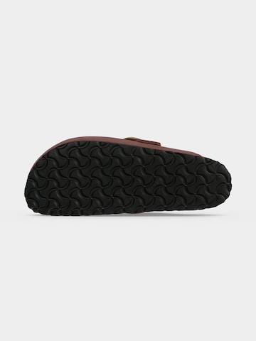 BIRKENSTOCK Pantofle 'Boston' – červená