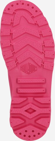 Palladium - Sapatilhas altas 'MONOPOP' em rosa