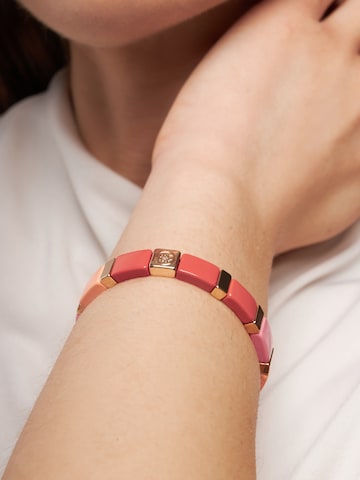 Bracelet 'Enamel Tiles' A&C Oslo – Nordic Design Jewellery en mélange de couleurs : devant
