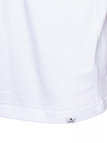 IYITO Shirt 'IYAdam' in Weiß
