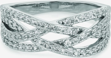 Bague Buckley London en argent : devant