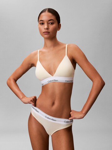 Calvin Klein Underwear Slip in Geel: voorkant