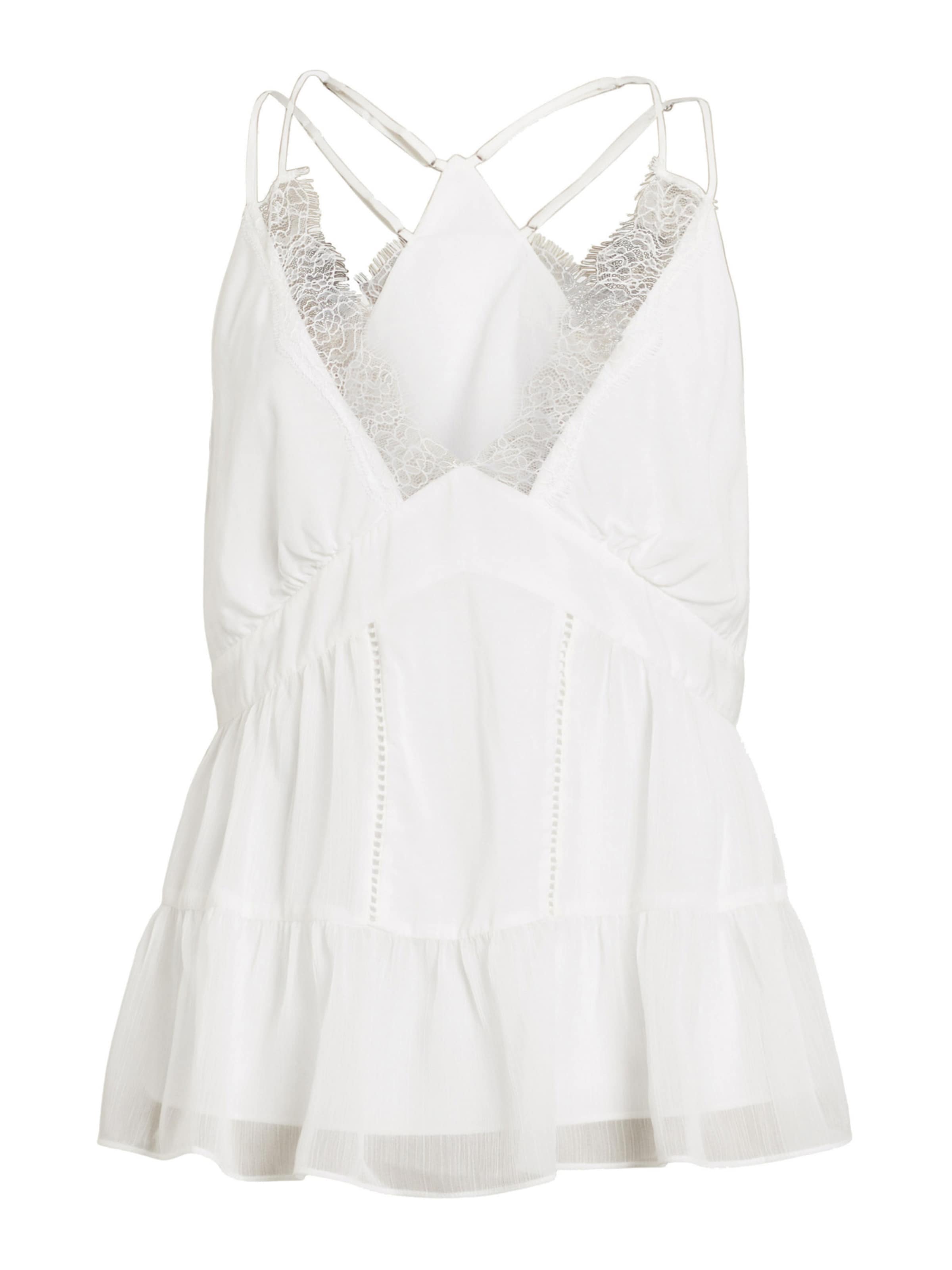 AllSaints Τοπ 'ROWEN' σε λευκό: μπροστά