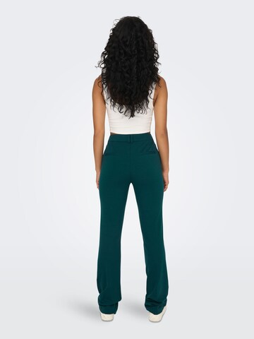 évasé Pantalon à plis 'PEACH' ONLY en vert