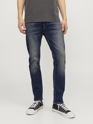 JACK & JONES Zúžený strih Džínsy 'JJIMIKE JJORIGINAL' - Modrá: predná strana