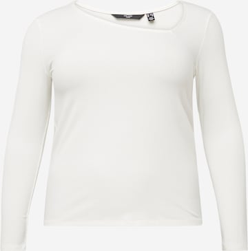 Vero Moda Curve Koszulka 'CARINA' w kolorze biały: przód