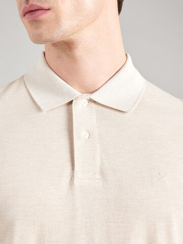 Hackett London Poloshirt 'Mercerised Marl' in Beige