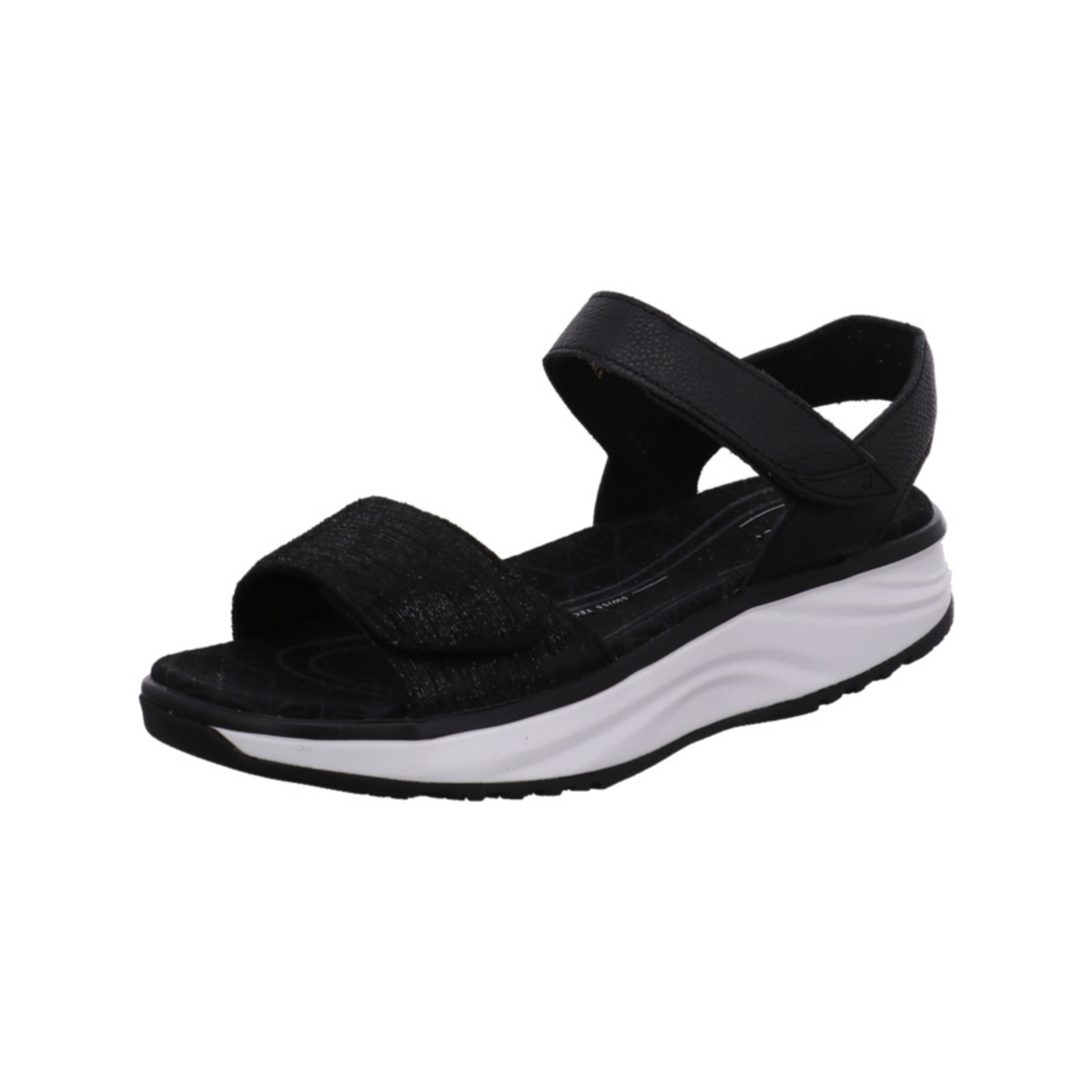 Joya Sandal in Black: front