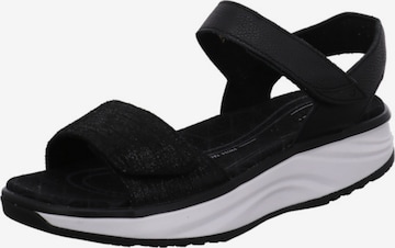 Joya Sandalen in Schwarz: Vorderseite