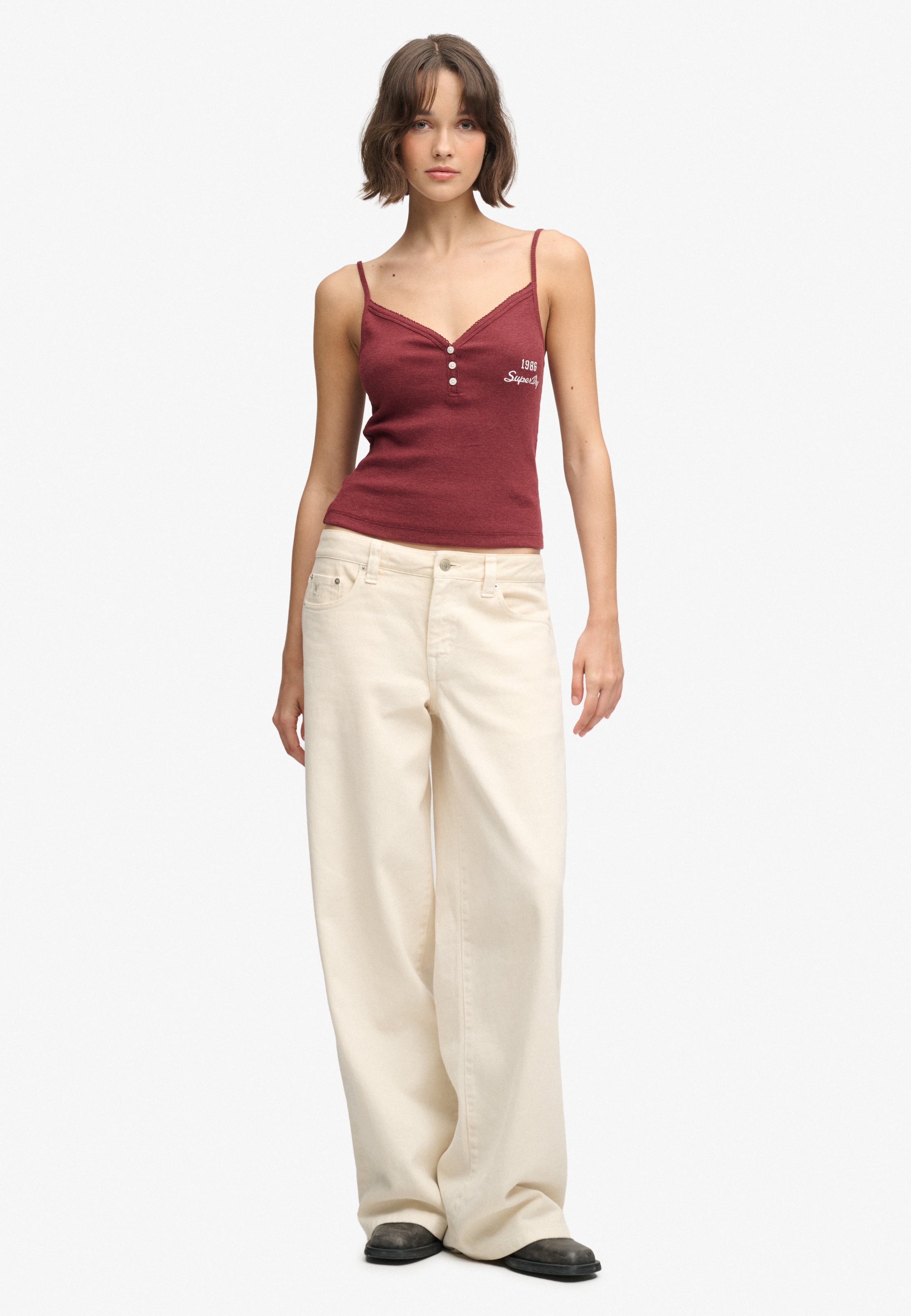 Superdry & Co Top in Rood