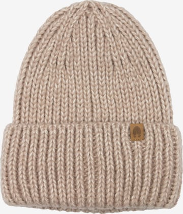 KOPYTO Mütze 'EULE' in Beige: Vorderseite