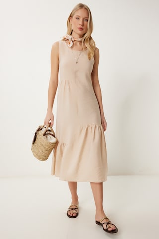 Abito estivo di Happiness İstanbul in beige: frontale