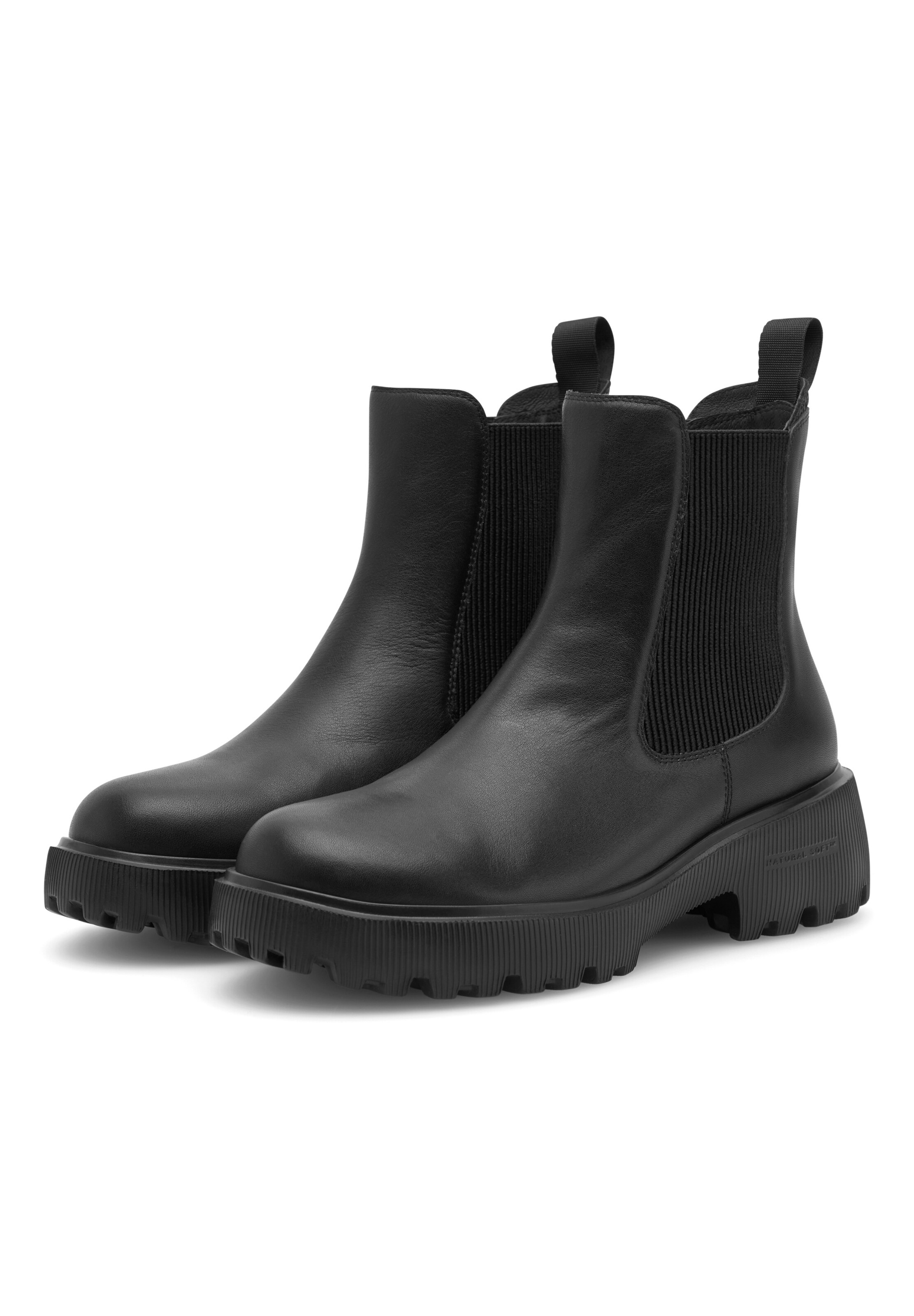 WODEN Chelsea boots 'Aya' in Zwart