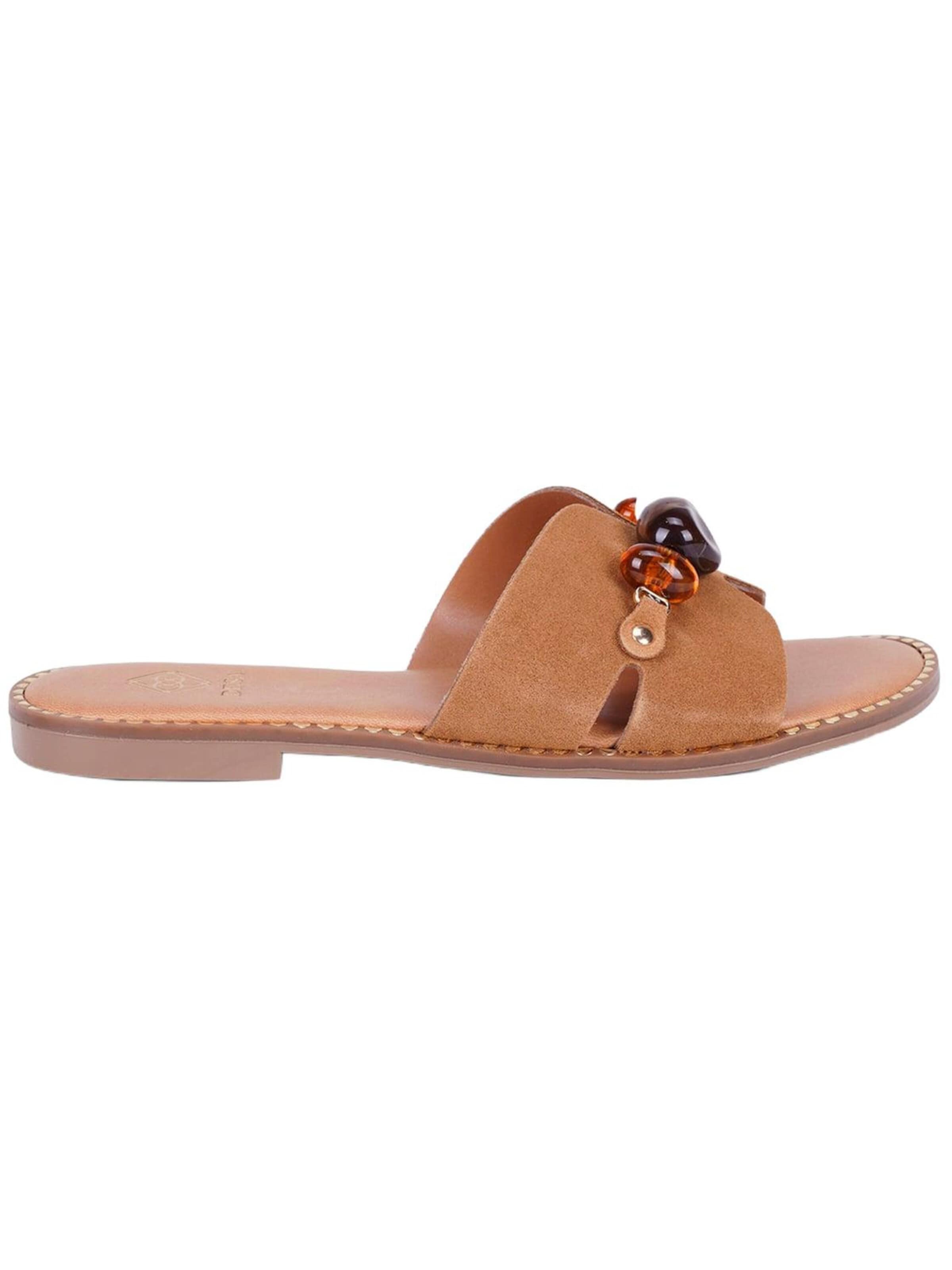 Desa - Zapatos abiertos 'Folien' en beige