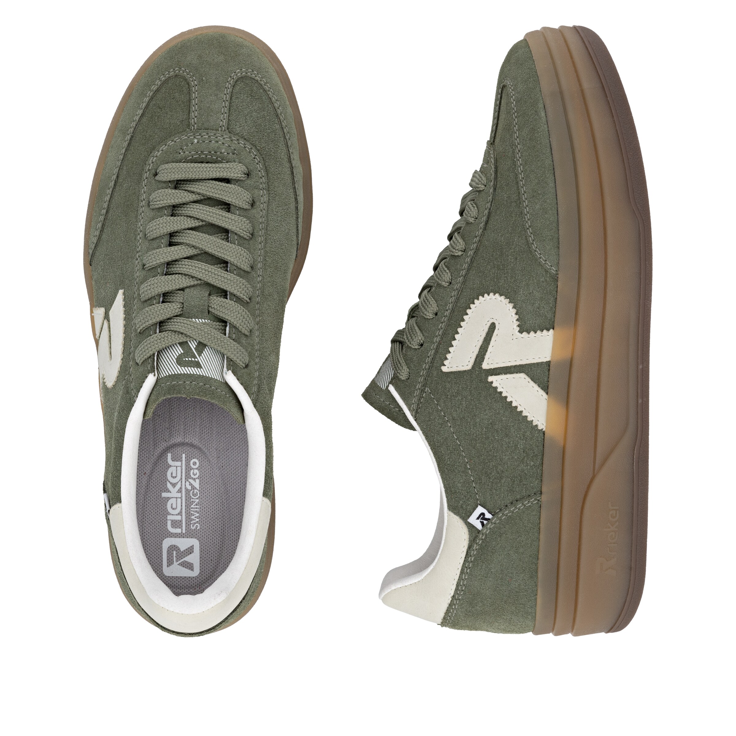 Rieker Sneakers in Green