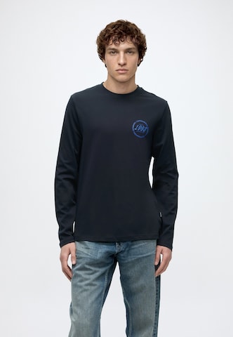 Tricou 'BHKIARAN' de la BLEND pe albastru: față
