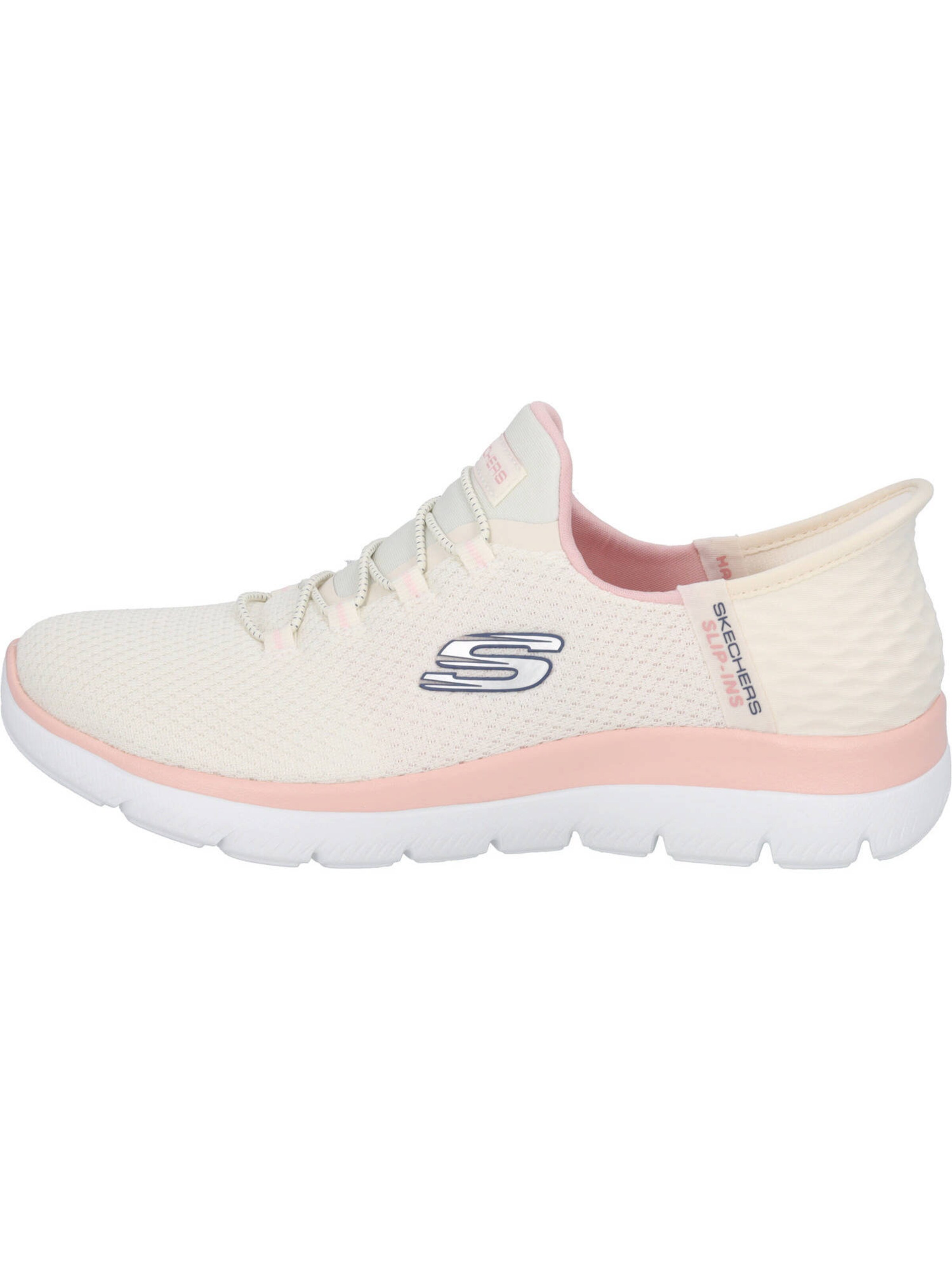 SKECHERS Platform trainers 'Summit Diamond﻿' in Beige: front