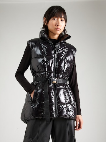 Gilet sportivo di DKNY Performance in nero: frontale