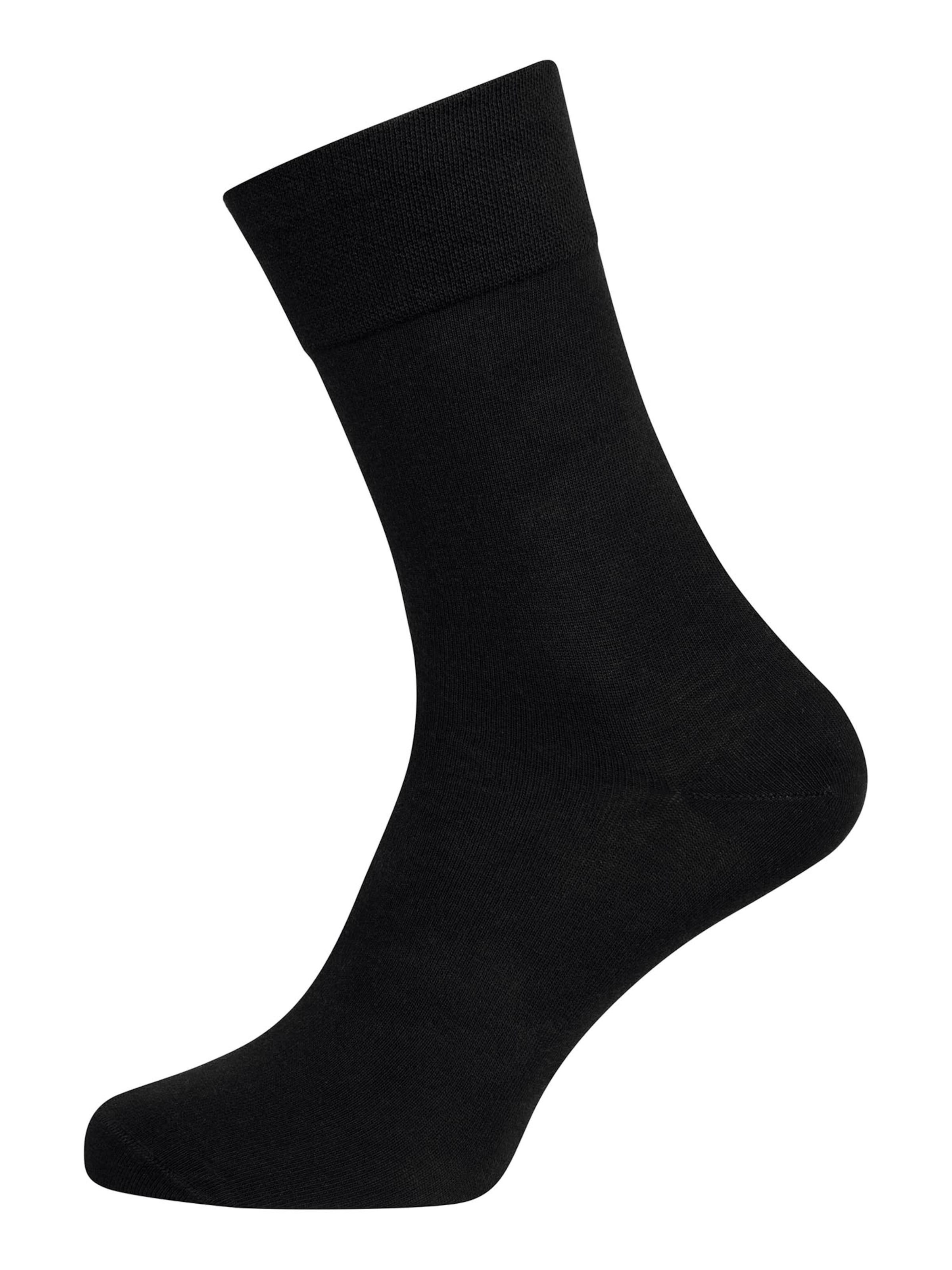 Nur Die Socks ' Komfortbund ' in Black