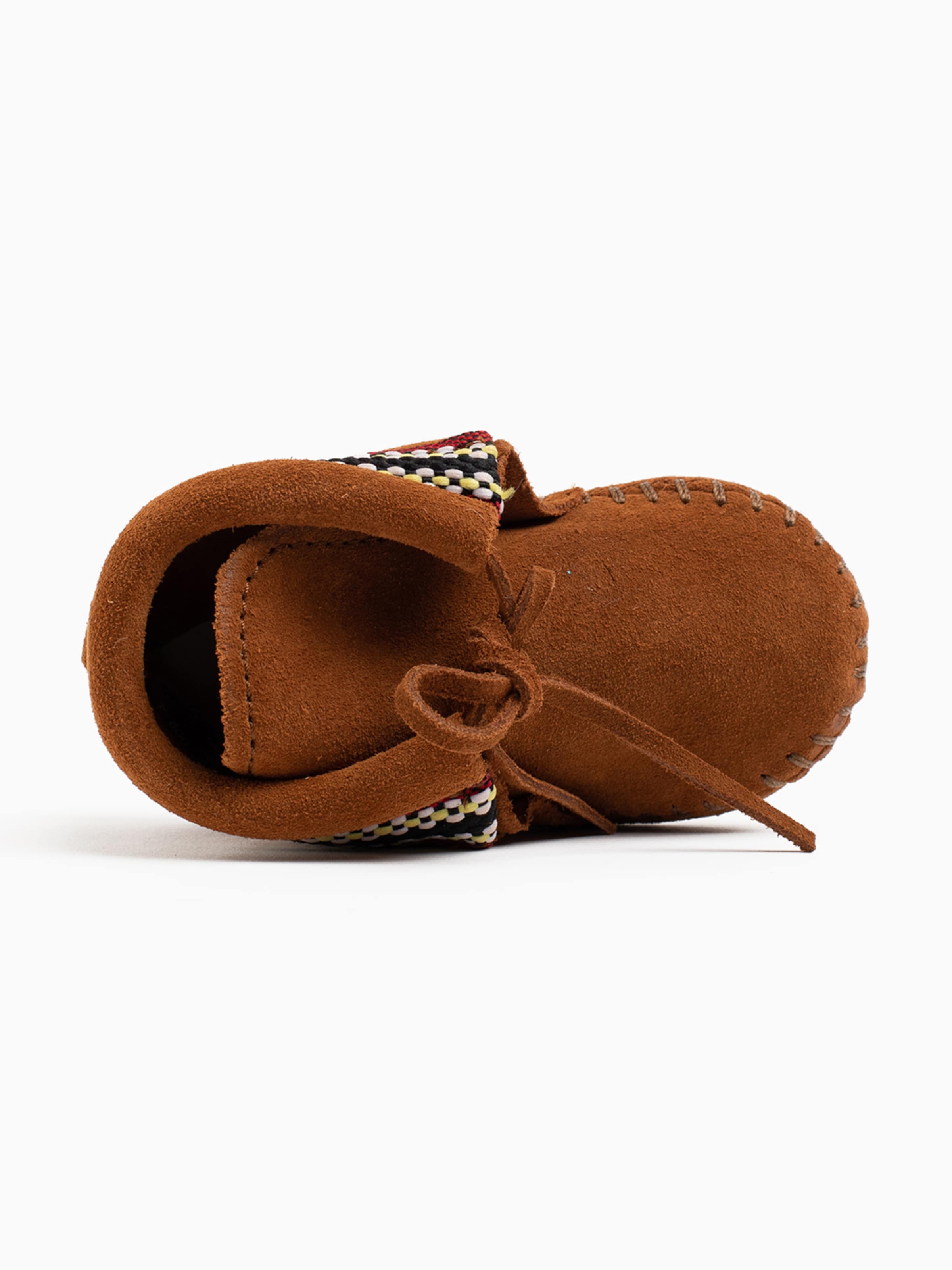 Bottes de neige 'Braid' Minnetonka en marron