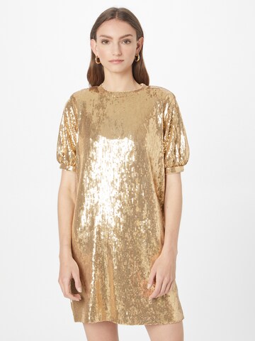 BOSS Suknia wieczorowa 'Esilca' w kolorze złoty: przód