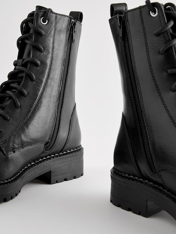 Bottines à lacets 'Signature Comfort®' Next en noir