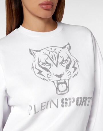 Plein Sport Sweatshirt 'Tiger' in White