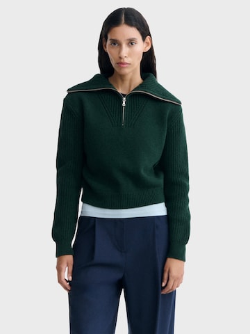 Thinking MU Sweatshirt 'Tanit' in Grün: Vorderseite